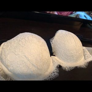 White Victoria’s Secret Dream Angel Bra